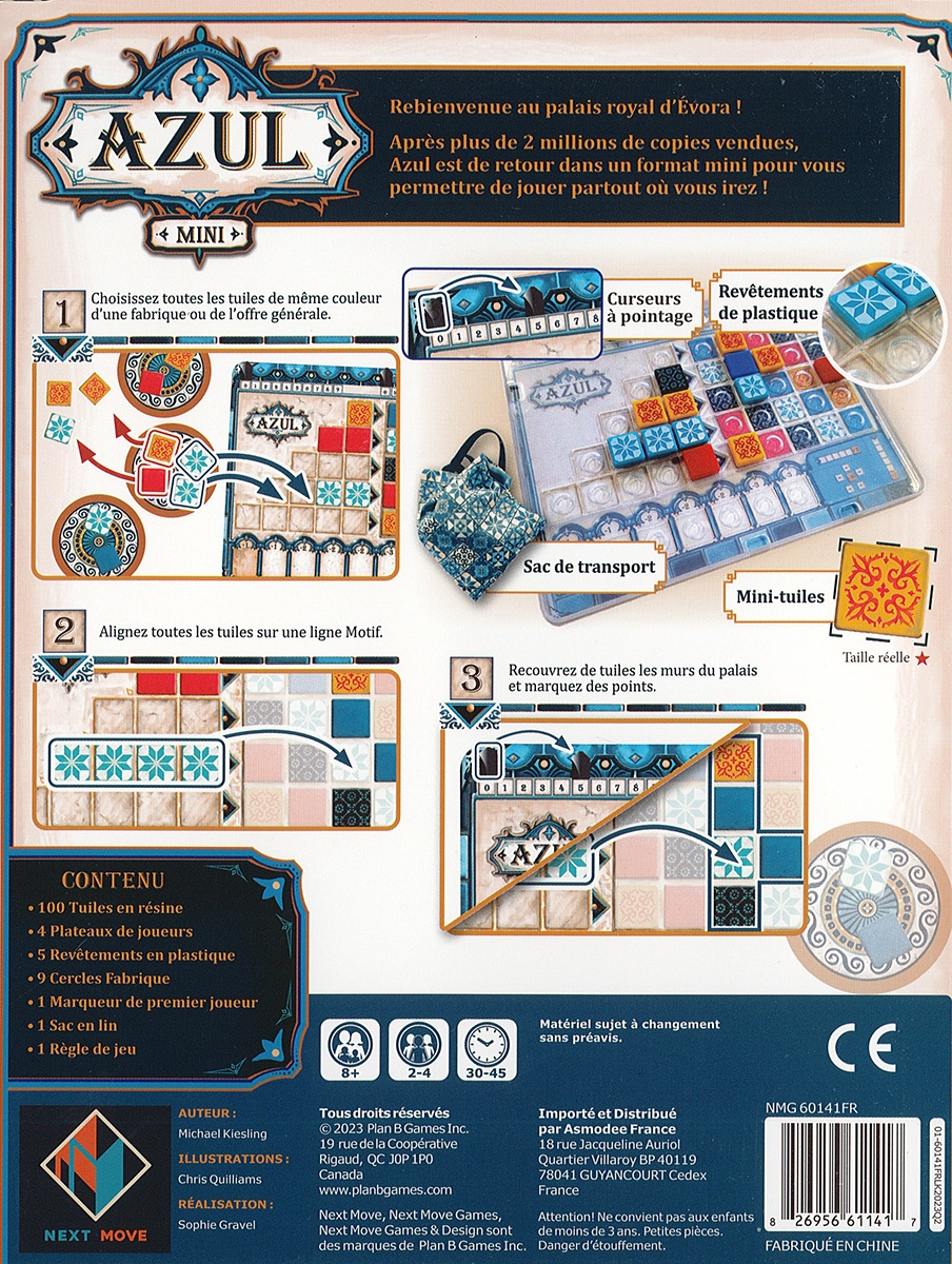 Azul: Le Jardin de la Reine - Plan B Games - Jeux de société - Next Move