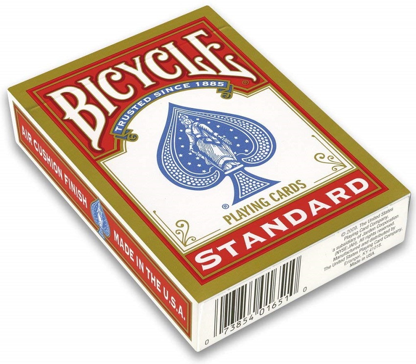 Jeu de 54 cartes Bicycle Standard Dos Rouge ou Bleu - Boutique Esprit Jeu