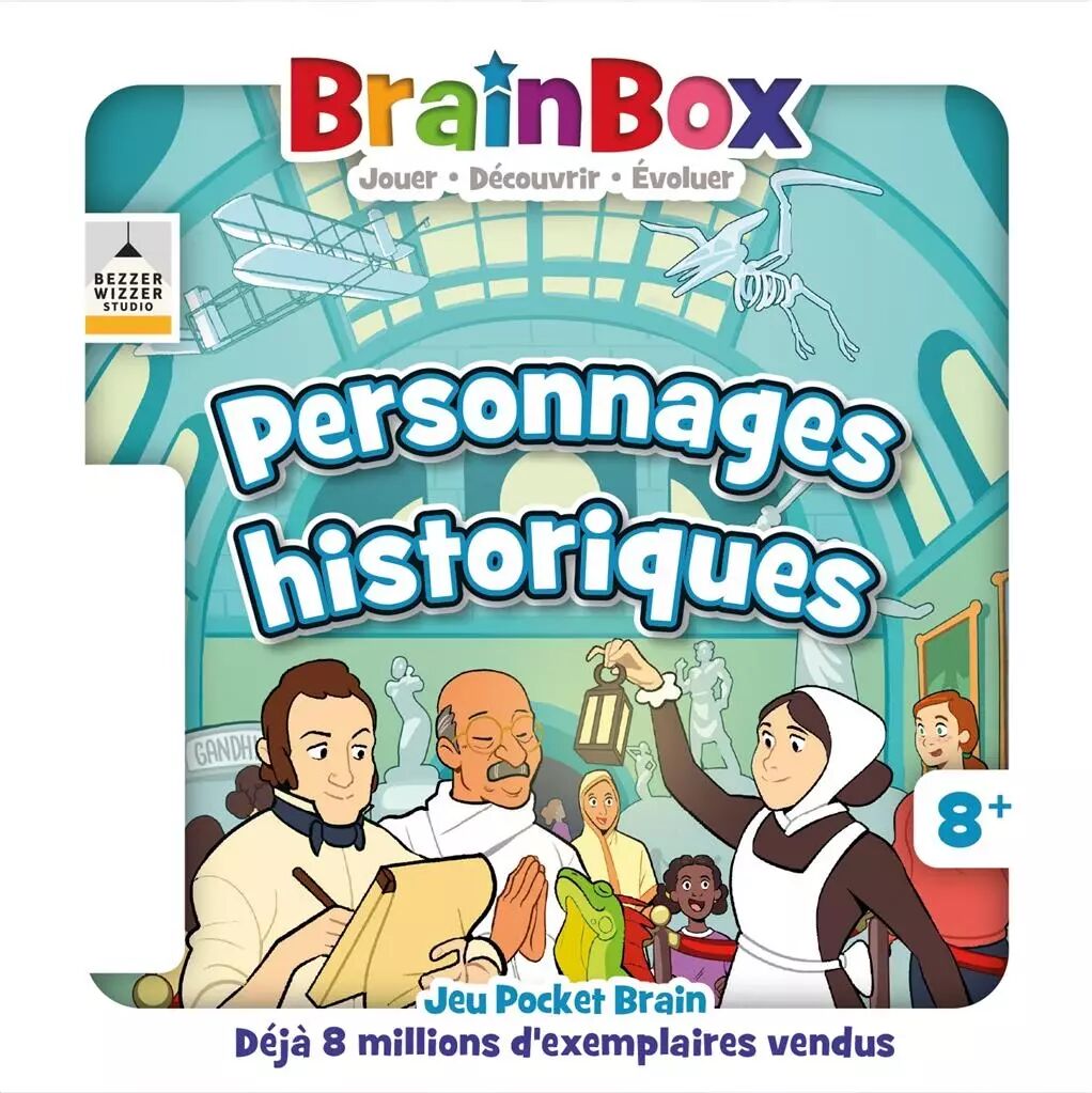 Boite de BrainBox Pocket : Personnages Historiques