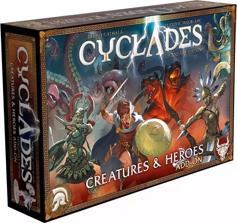 Boite de Créatures & Héros (Ext. Cyclades - Legendary Edition)