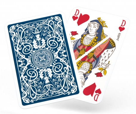 1 jeu de 54 cartes poker, bridge, rami, belote, piquet, manille