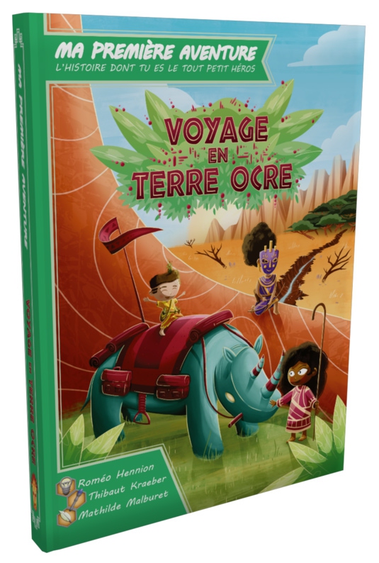 Voyage en Terre Ocre - Ma Première Aventure - Livre-Jeu dès 4 ans