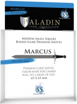 Marcus 65x65mm - Lot de 55 Protège-Cartes - Paladin