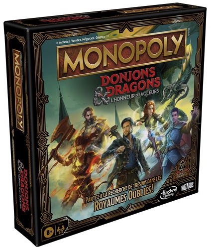 Monopoly Donjons et Dragons - jeux societe