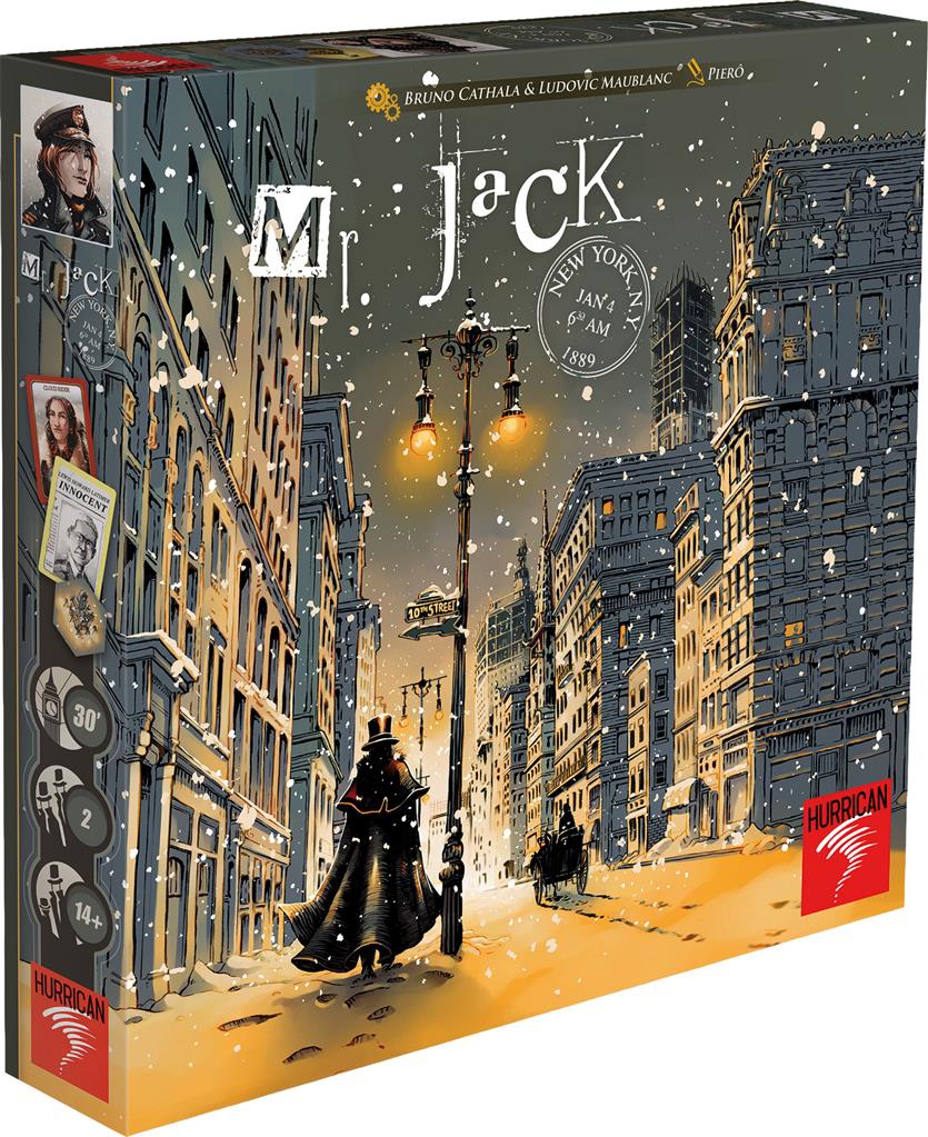 Mr Jack London - Jeux de Réflexion - 2 Joueurs - Boutique Esprit Jeu
