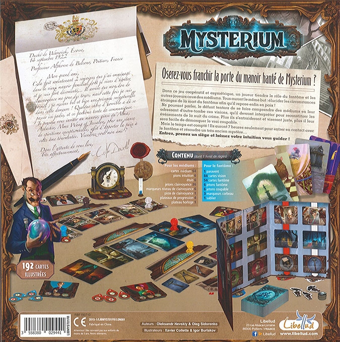 Mysterium - Jeux d'Enquête et Déduction - Acheter sur