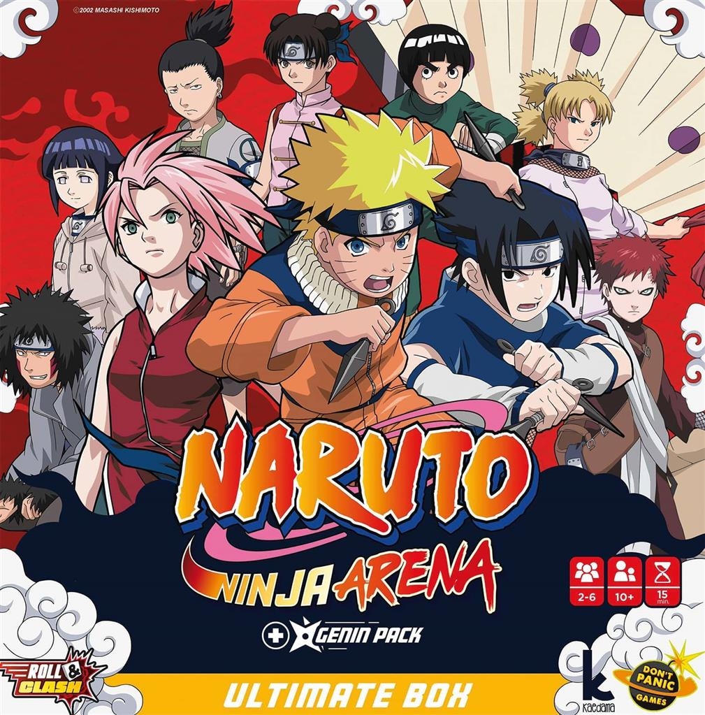 Naruto Ninja Arena : Bundle Jeu + Genin Pack - Jeu de société - Esprit jeu .com