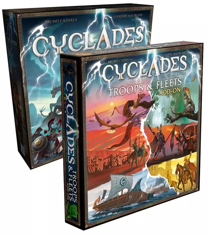 Boite de Pack Cyclades & Troupes