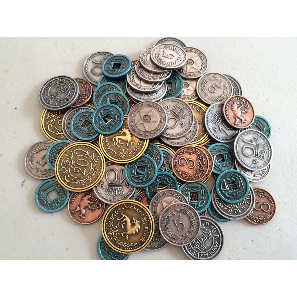 Metal Coins Scythe