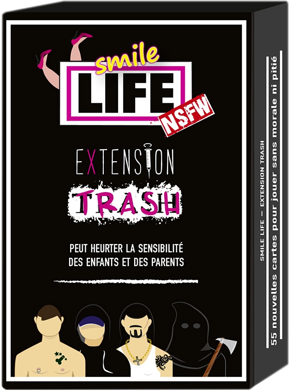 Trash Extension Smile Life Boutique Esprit Jeu